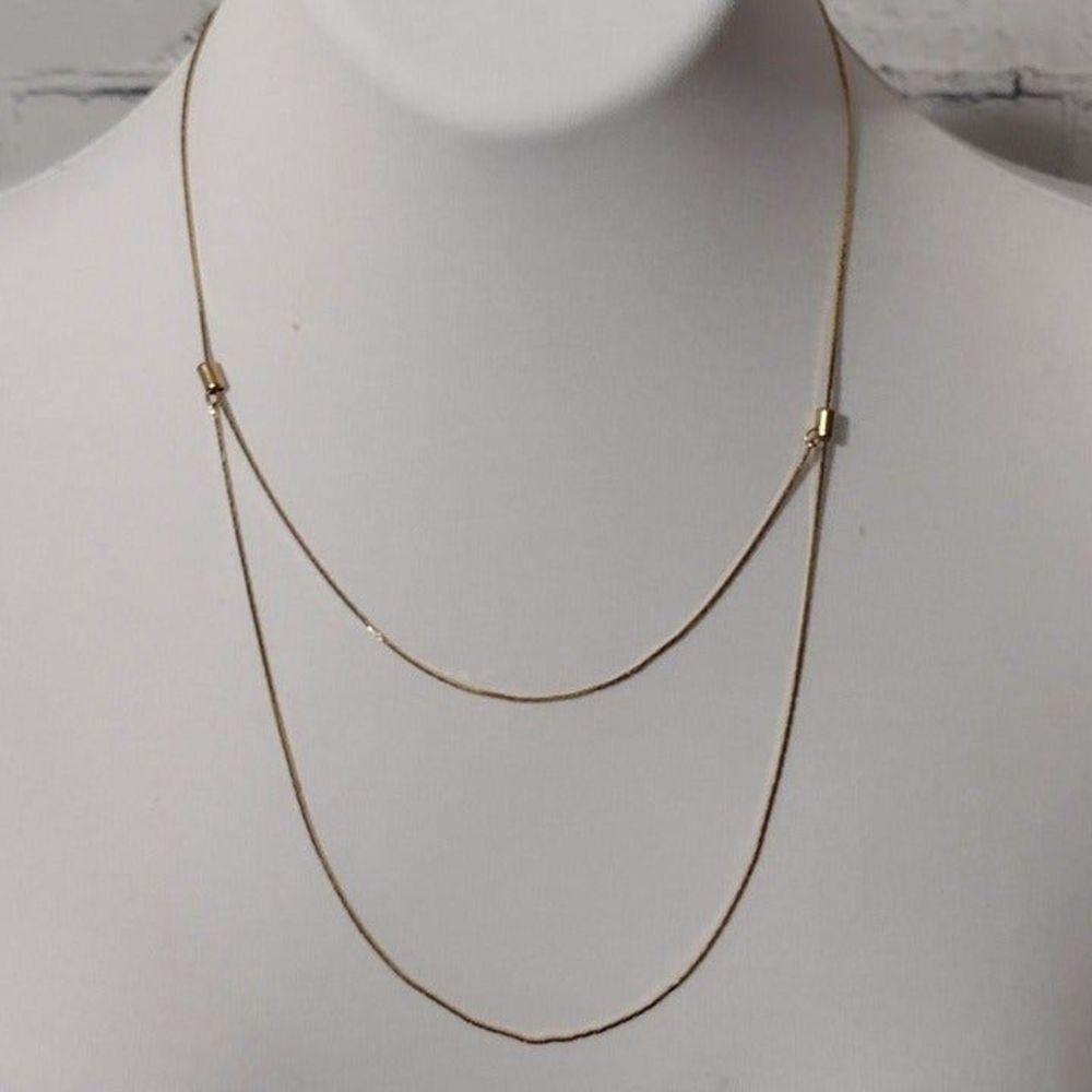 Adjustable Cobra Chain Necklace 18 to 28 Inch